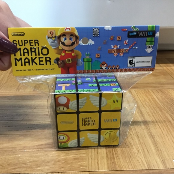 Rare Nintendo Super Mario Maker Rubik’s Cube (Sealed) - Picture 2 of 12